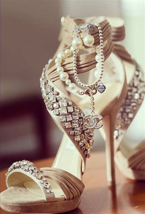 chanel wedding heels|chanel platform heels.